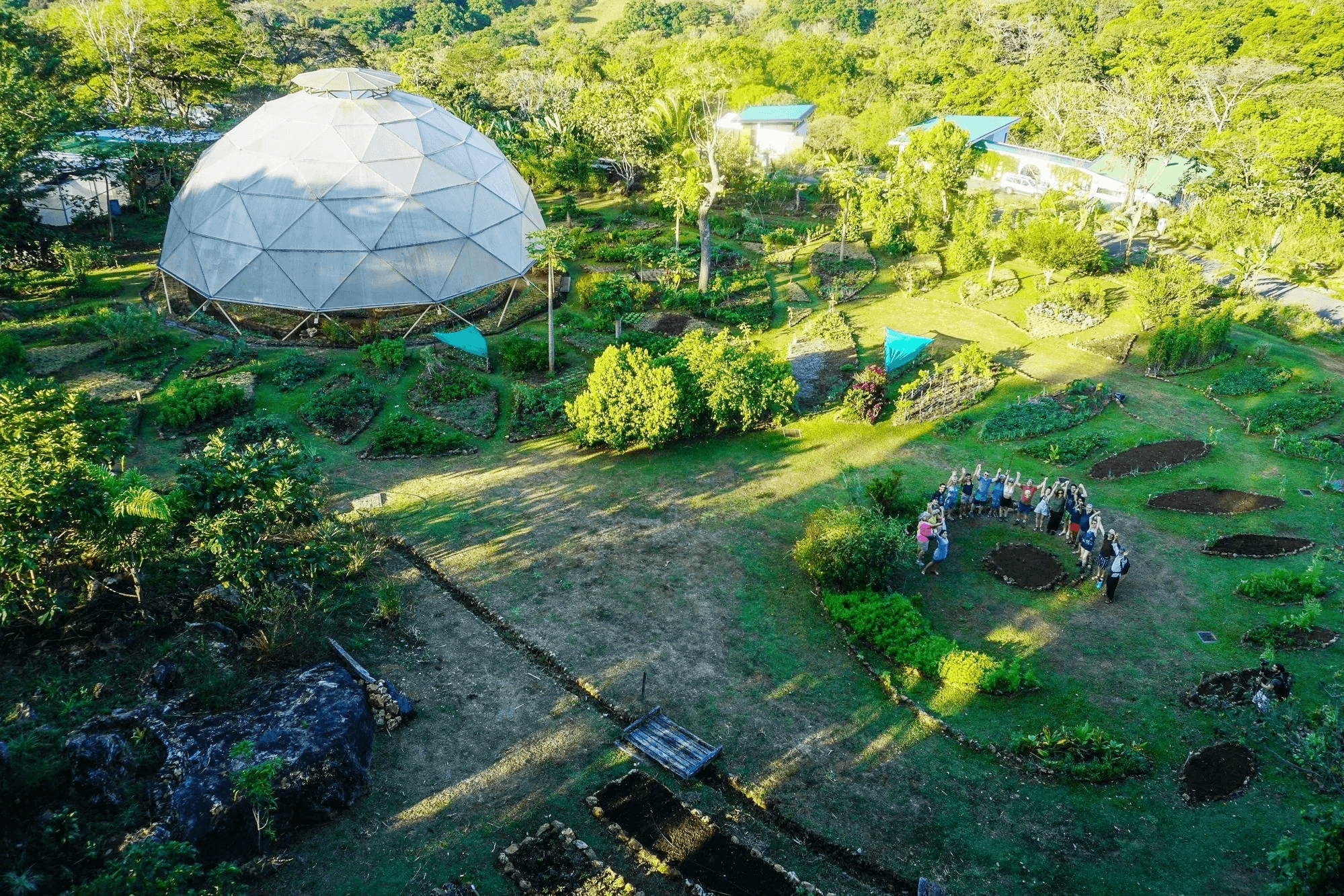 Indijio team gathered in nature